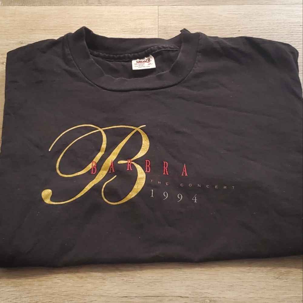 Vintage 1994 Barbra Streisand the concert tour shirt xl